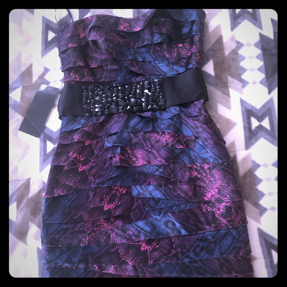 SOLD ❌NWT Bebe dress with poly belt